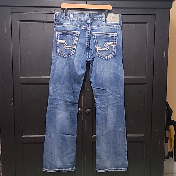 Silver Jeans Zac 38W 36L - Picture 6 of 8